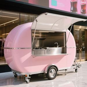 Customized Snack Food Catering Fast <strong>Cart</strong> Pancakes Drink Food Trailer - Product Image 4