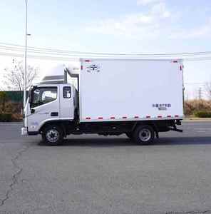 Foton Mini Single Refrigerated Truck New Euro 6 <span class=keywords><strong>5000</strong></span> <span class=keywords><strong>kg</strong></span> Logística Transporte 4X2 Single Row 10t Diesel Cargo Truck - Product Image 4