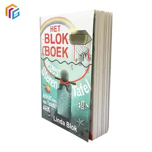 Neuankömmling Hersteller Bücher Drucken Großhandel Softcover Buchdruck Benutzer definierte Färbung Perfect Bound Book Printing Taschenbuch
