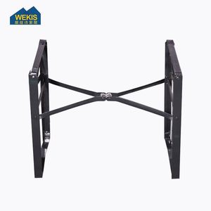 WEKIS Wholesale Cheap Modern Metal Outdoor <b>Beer</b> Holder Garden Folding Dining <b>Table</b> Event Folding Chair Living Room Bedroom - Product Image 4