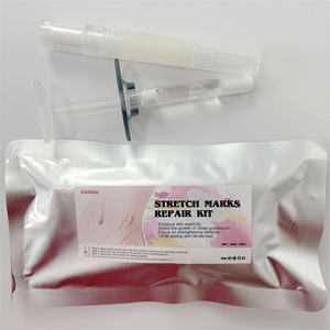 Kit de reparación de terapia de estrías crema + Gel para tratamiento de cicatrices de salón profesional incluido <span class=keywords><strong>antes</strong></span> <span class=keywords><strong>y</strong></span> después del tratamiento de cuidado - Product Image 3