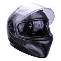 Casques de moto en fibre de carbone, vente en gros d'usine et personnalisation OEM, casques de moto intégraux légers de haute qualité pour VTT.