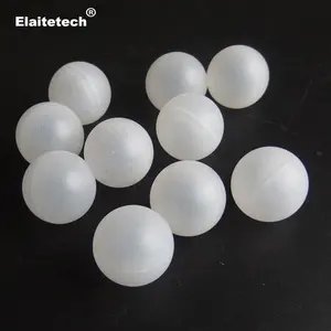 HDPE Plastic smooth round hollow demister ball for copper industry demist