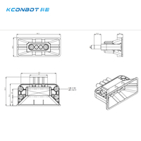 Nuevo Conector de Carga Macho Serie T-7 CI40-Y para AGV, Repuestos para AGV