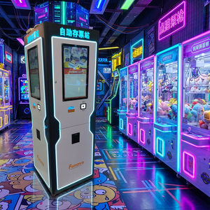 Kiosk Conta Biglietti Multigiocatore a 3 Lati per Macchine da Gioco Arcade - Taglia Biglietti e Conta Biglietti per Giochi di Intrattenimento - Product Image 1