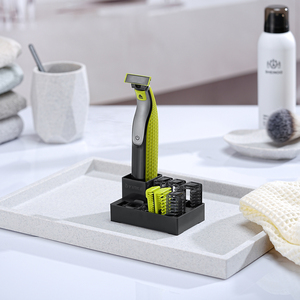 Kit de Repuesto de Peines Guía para Recortadora de Barba y Vello Facial One Blade QP2520 <span class=keywords><strong>QP2530</strong></span> QP2620 con Soporte - Product Image 4