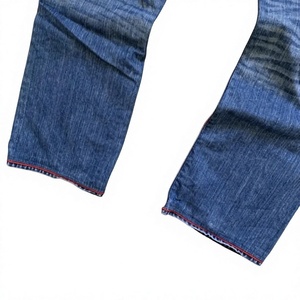 Jeans de Mezclilla de Algodón Vintage Ligeros de Pierna Recta para Hombre, Corte Regular, Lavado a la Piedra, Disponibles en Línea para Primavera/Invierno 2026 OEM - Product Image 3