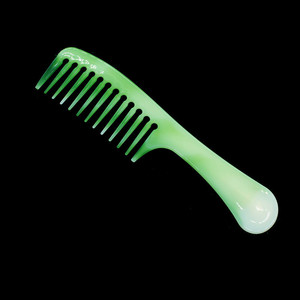 Peigne en plastique vert en forme <span class=keywords><strong>de</strong></span> tendon <span class=keywords><strong>de</strong></span> bœuf, anti-pliage, pour coiffure <span class=keywords><strong>de</strong></span> <span class=keywords><strong>rue</strong></span>, style vietnamien - Product Image 6