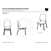 Chaise de salle à manger grise confortable de qualité supérieure avec dossier solide, design moderne, mobilier de maison pour restaurant et hôtel (vente en gros)