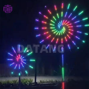 Gorgeous Outdoor IP65 Waterproof Customizable Color <b>LED</b> Firework <b>Tree</b> <b>Light</b> for Landscape and Event Decorations - Product Image 4