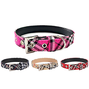 <span class=keywords><strong>Collar</strong></span> para mascotas Scottish <span class=keywords><strong>Gingham</strong></span> <span class=keywords><strong>Collar</strong></span> para perros Classic <span class=keywords><strong>Red</strong></span> Tan Twill <span class=keywords><strong>Dog</strong></span> Pet Supplies - Product Image 1