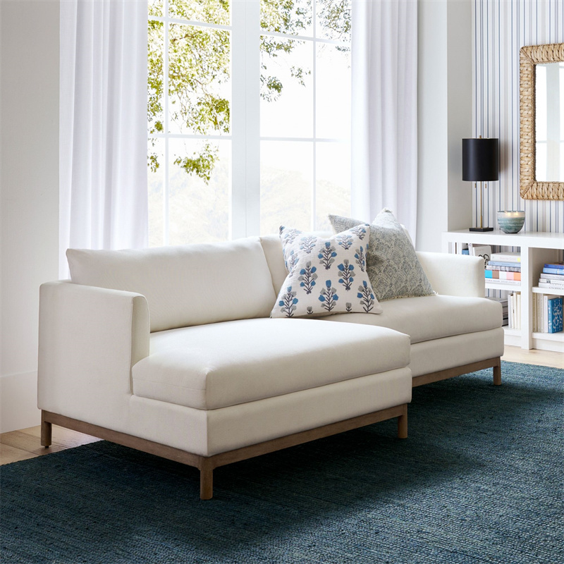 Couch Sofas For Home Luxury  L-shape Chaise Modern Living Room Sofas