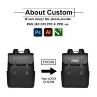Sac à Dos Élégant Unisexe Grande Capacité pour Ordinateur Portable, Logo Personnalisé, Imperméable en PU, Idéal École/Affaires, Fabrication Professionnelle, Utilisation Quotidienne PC