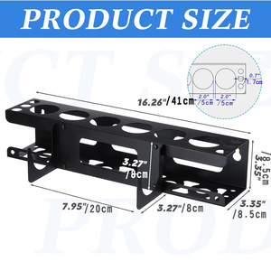 Support mural en métal pour pistolet à calfeutrer cadre <span class=keywords><strong>de</strong></span> rangement embout <span class=keywords><strong>de</strong></span> buse support d'organisation support <span class=keywords><strong>de</strong></span> rangement d'outils <span class=keywords><strong>de</strong></span> <span class=keywords><strong>Garage</strong></span> - Product Image 6