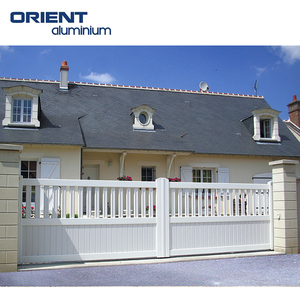 Portes métalliques modernes à prix avantageux, mur de clôture, design de <span class=keywords><strong>portail</strong></span> en aluminium, <span class=keywords><strong>portail</strong></span> coulissant à battants pour la maison - Product Image 5