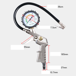 Manomètre <span class=keywords><strong>de</strong></span> <span class=keywords><strong>pression</strong></span> des pneus <span class=keywords><strong>de</strong></span> voiture en métal, détecteur <span class=keywords><strong>de</strong></span> <span class=keywords><strong>pression</strong></span> des pneus - Product Image 2