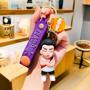 Dessin animé Slam <span class=keywords><strong>Dunk</strong></span> maître tendance voiture porte-clés sac à dos pendentif une <span class=keywords><strong>paire</strong></span> de petit cadeau exquis - Product Image 6