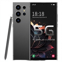 Smartphones S25 Ultra Originaux 16 Go + 1 To de Stockage 5G Double SIM Téléphone Mobile CDMA Écran QHD LED Compatibilité LTE Deca Core