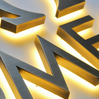 Enseigne de magasin lumineuse à LED, logo 3D en lettres LED, décoration de fête et de mariage, enseigne lumineuse en acrylique personnalisée, enseigne néon pour mur, signalétique
