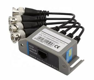 Productos de CCTV con Certificación CE y FCC, <span class=keywords><strong>Balun</strong></span> de <span class=keywords><strong>Video</strong></span> Pasivo de 4 Canales HD-CVI/TVI/AHD para Sistemas de Seguridad - Product Image 5