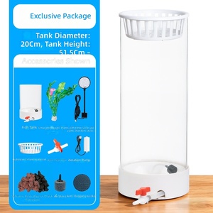 <span class=keywords><strong>Aquarium</strong></span> Rond en Verre <span class=keywords><strong>15L</strong></span> – Kit <span class=keywords><strong>de</strong></span> Gros pour Bureau et Salon – Idéal pour Betta, Petits Poissons et Plantes – Vente en Gros - Product Image 5