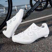Chaussures de cyclisme pour hommes et femmes crampons de sport autobloquants pour vélo de route course VTT baskets à vitesse plate chaussures SPD