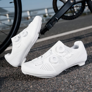 Chaussures de <span class=keywords><strong>cyclisme</strong></span> pour hommes et femmes crampons de sport autobloquants pour vélo de route course VTT baskets à vitesse plate chaussures SPD - Product Image 3