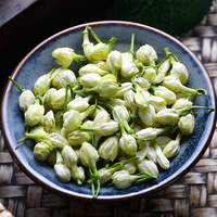 Thé aux fleurs de jasmin fraîches en gros personnalisable, fleurs de jasmin naturelles cueillies à la main, thé aux herbes