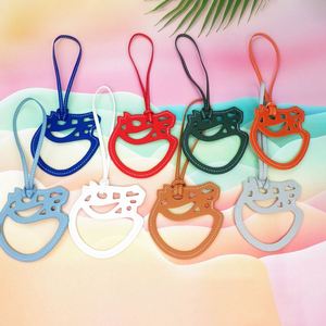 <b>Cute</b> Horse Head <b>Purse</b> Charms PU Leather Bag Charms for Handbags Trendy Designer Keychain - Product Image 1