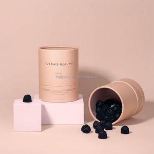 Tubo de Papel para Envasado de Píldoras Hannpack, Ecológico, de Grado Alimenticio, Hecho con Materiales Reciclados, Opciones de Logotipo Personalizado, Impresión a Cuatro Colores, Recubrimiento UV - Product Image 3