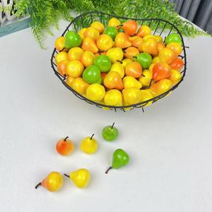 Mini Pera de Espuma, Modelo de Polifoam, Manualidades, Decoraciones de Pera Falsa, Amarillo/Verde/Rojo-Amarillo, para Accesorios de Fotografía y Juguetes - Product Image 2