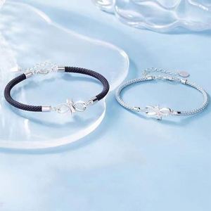 2 Pcs/set Men Women <b>Couple</b> <b>Bracelet</b> for Him & Her <b>Bracelets</b> 8-shaped Zircon Infinite Love Design <b>Couple</b> Creative Woven <b>Bracelet</b> - Product Image 2