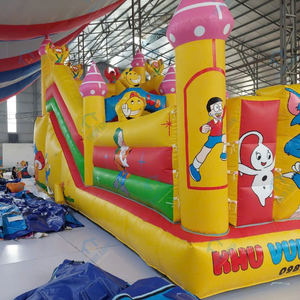 Château gonflable Tom Cat 4m x 8m, application de jeu Vietnamienne, matériau PVC, installation facile, idéal pour parcs d'attractions - Product Image 5