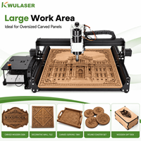 Kit complet de routeur CNC 4540 avec 10 fraises et pinces, compatible avec les graveurs laser, prêt pour la mise à niveau des machines de gravure laser