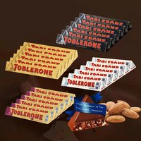 Tobleron Chocolat Blanc 100g Pack de 4 / Tobleron Chocolat Noir Noir Intense Lot