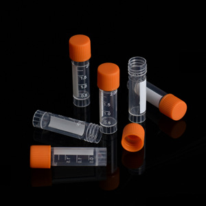 <b>Plastic</b> Cryopreservation <b>Tubes</b> 1.8 2Ml Flat Bottom Polypropylene Sample <b>Tube</b> For Lab Use - Product Image 3