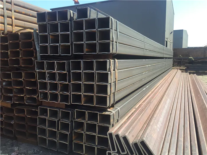 Tianjin best price 20*20mm-400*400mm structure steel square and rectangular steel tube hollow section