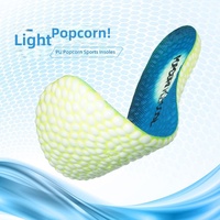 Semelles de sport Popcorn Sports à haute absorption des chocs, respirantes et amortissantes pour la course à pied et les activités athlétiques