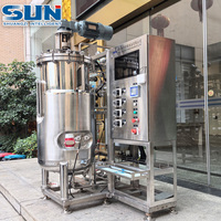 Biorreactor Fermentador Industrial de 50L con Recipiente a Presión, Control PLC, Operación Automática para el Campo de la Bioenergía - Marca SUN