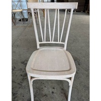 Offre Spéciale Croix Retour Chaise Empilable En Plastique Événement De Mariage Hôtel Banquet Restaurant Chaise