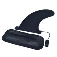 Aileron de SUP pour Stand Up Paddleboard Modèle 3, Aileron de Surf Amovible, Aileron de Kayak, Accessoires pour Bateau Gonflable