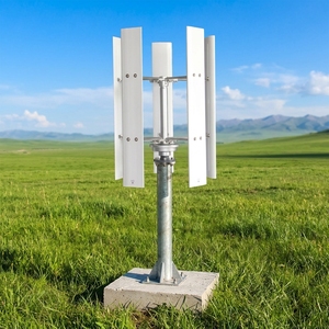 Générateur éolien vertical H-20kw 20Kw 220V à pales en aluminium pour toiture, énergie libre - Product Image 1