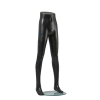 Fibre de verre hommes jambes factice demi corps pantalon modèle Jeans Mannequin bas forme vêtements affichage