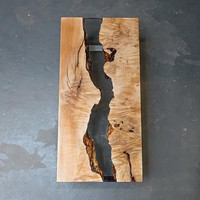 Ensemble de table à manger en époxy moderne de luxe, rectangle, rivière, meubles de maison en bois massif tendance pour la maison, le bar, le bureau et la ferme.