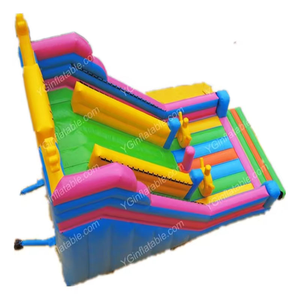 Tobogán inflable Y&G con diseño personalizado, maravilloso, creativo y divertido para adultos, casa de brinco con tobogán acuático comercial. - Product Image 4