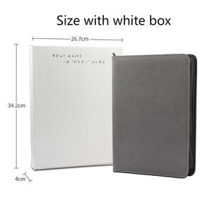 Sac à fermeture éclair de chargement de portefeuille d'affaires Batterie externe intégrée de 8000mah et bloc-notes - Product Image 6