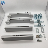 Amortisseurs de porte coulissante à fermeture douce, mécanisme de fermeture amortie, amortisseur pneumatique pour porte coulissante, tampon de fermeture douce pour armoire