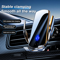 Chargeur de voiture sans fil magnétique électrique 15W 10W QC3.0 QC2.0 à fixation sur grille d'aération, directement de l'usine