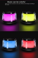 Altavoz Portátil Inalámbrico Bluetooth para Juegos, con Subwoofer de Rango Completo, Luces LED, HiFi, Resistente al Agua, Estéreo, para Exteriores, Venta al Por Mayor
