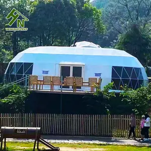Dome Camping Hotel Resort Oval Shape Tent For Sale